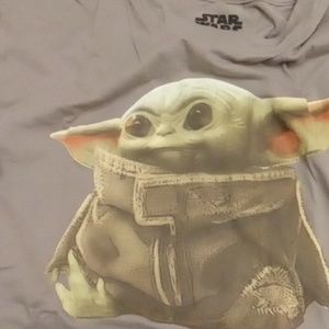 Starwars,size L. Gray and green